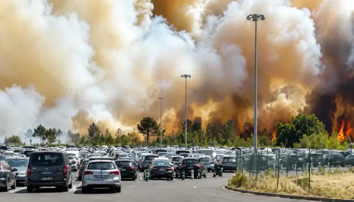 Incendie A Mérignac